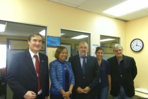 Reunión de trabajo con Voluntariado Naciones Unidas
