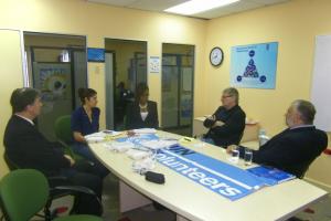 Reunión de trabajo con Voluntariado Naciones Unidas