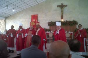 Ceremonia de Ordenación del Obispo Auxiliar de Puerto España