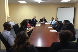 Reunión de Trabajo en el Ministerio de Salud de Trinidad y Tobago