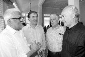 Encuentro de Trabajo de Embajadores del GRULAC con el Rector de la UWI Prof. Sankat