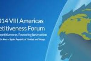 Emblemas del foro exhibidos en T&T